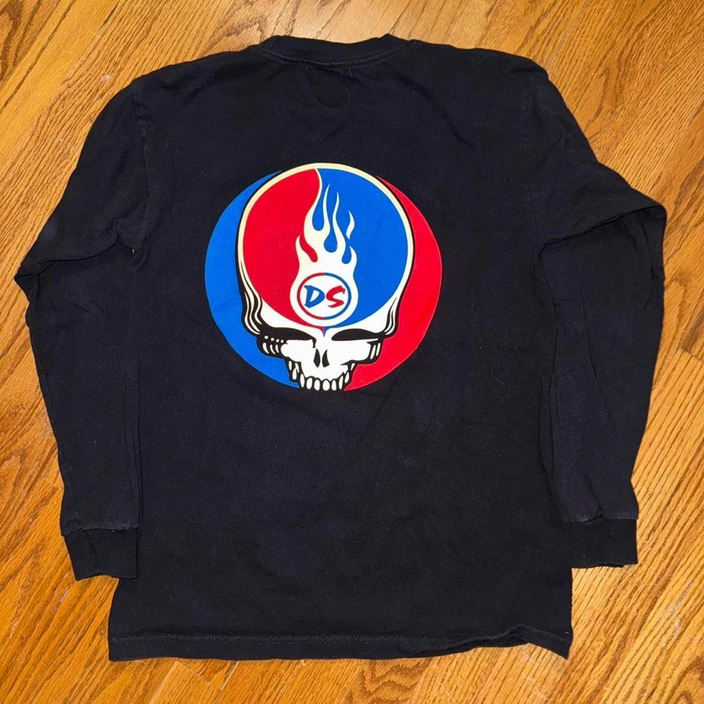 Black long sleeve Grateful Dead snowboard shirt medium